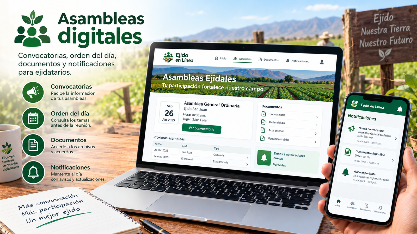 Asambleas ejidales