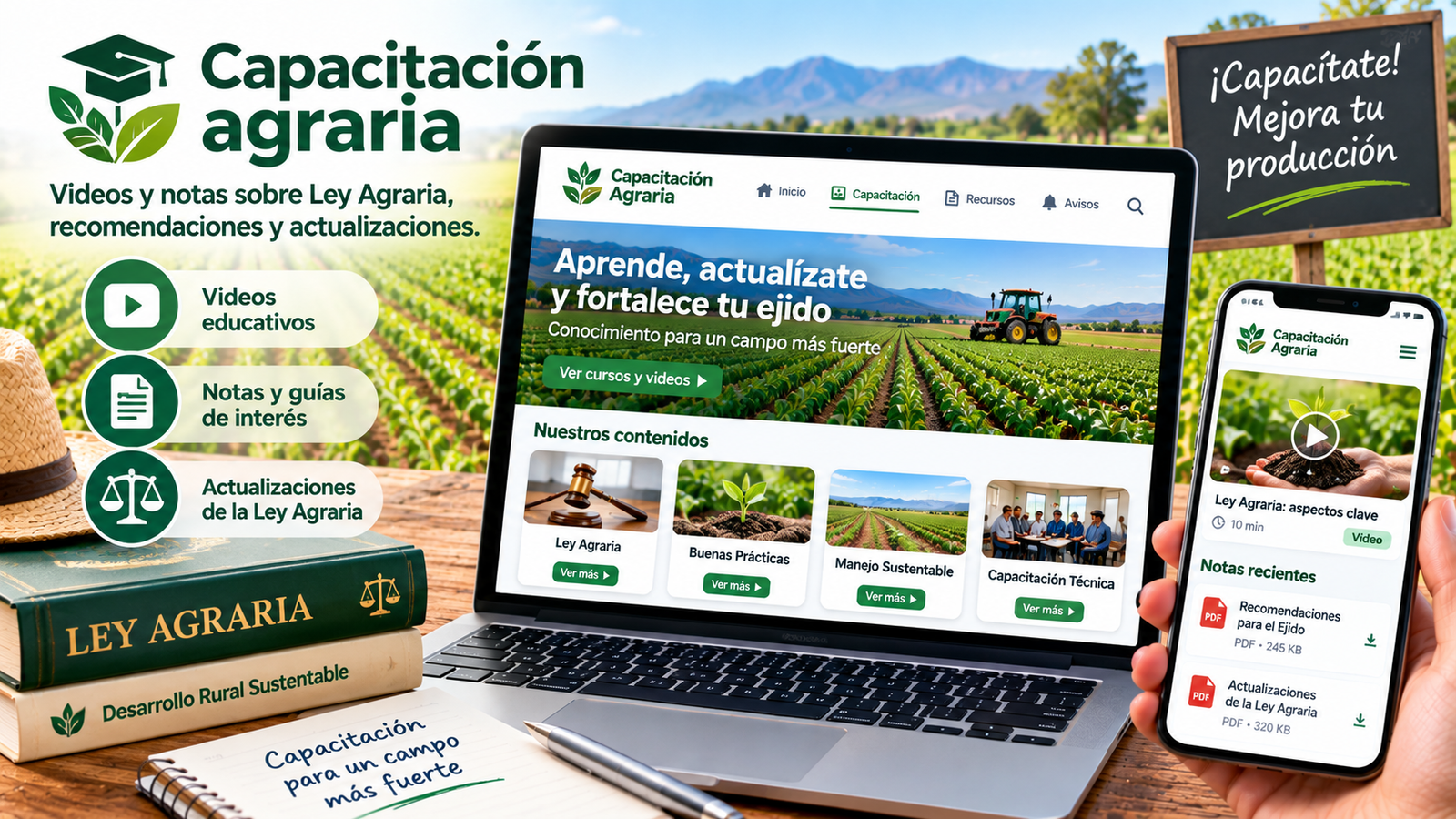 Capacitación agraria